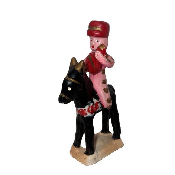 Other - Vintage Portuguese Whistle Folk Art Musical Soldier Hand painted primitive